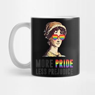 More Pride Less Prejudice Lgbt Gay Proud Ally Pride Month Mug